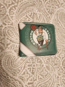 Boston Celtics NBA Basketball PU Leather Bifold Wallet - Picture 1 of 3