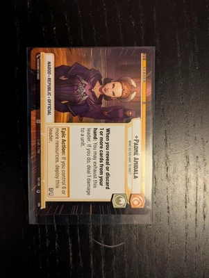 Star Wars Unlimited Secrets Of Power Padme Amidala Pre Release HYPERSPACE #280 - Image 1 of 2
