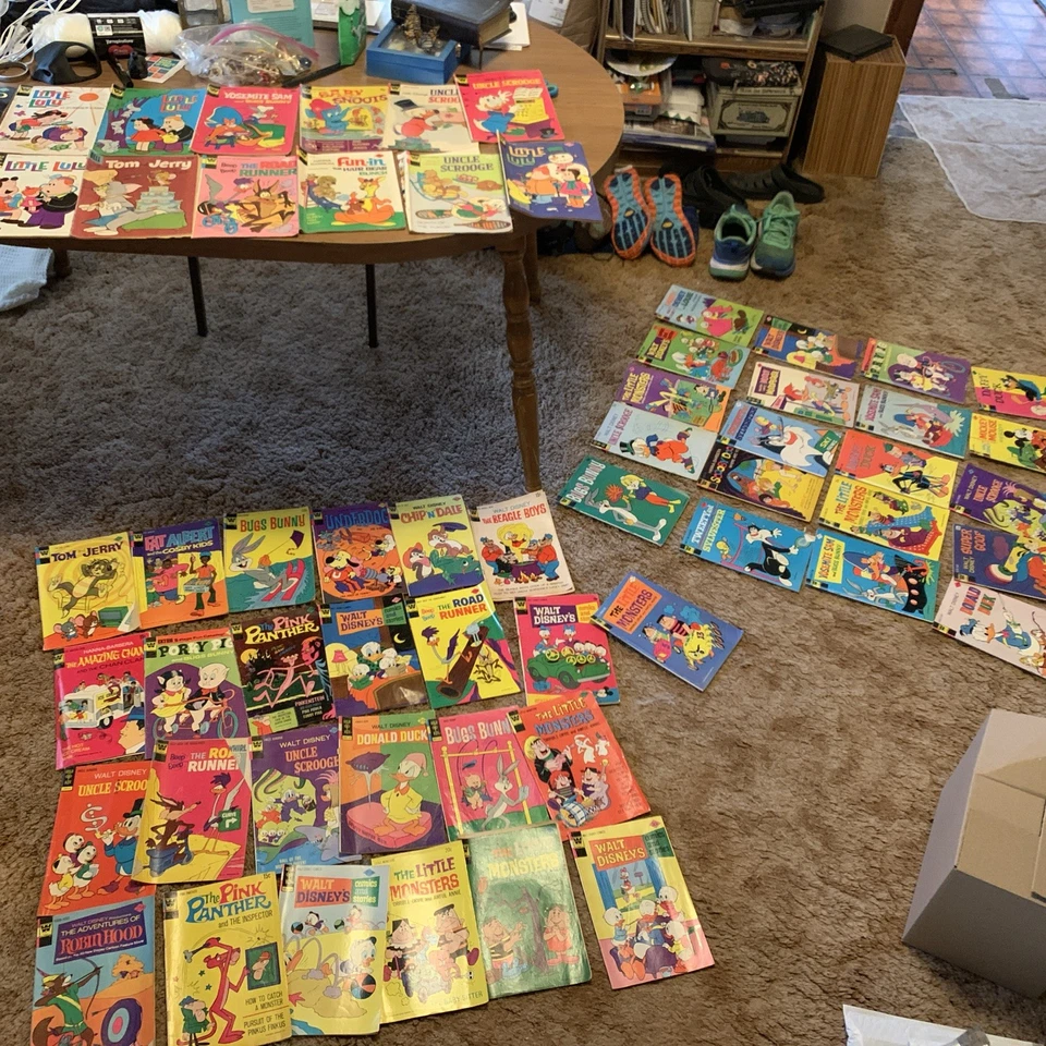 "Lote mixto de 59 cómics de Whitman Publishing años 70" Foto 1 de 4