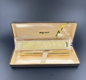 Pilot Custom Grandee Fountain Pen 14K Gold Fine Wraparound Nib NOS Box Converter - Picture 1 of 11