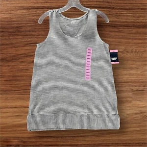 Lands' End Women's Soft Sleeveless Lightweight Striped Tank Top Size Small - Picture 1 of 5
