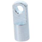 2pcs 30mm Length Air Cylinder Silver Rod Clevis End