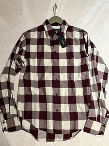 NWT $265 Rag & Bone Fit 2 Buffalo Check L/S Sport Shirt - Size Small - Picture 1 of 7