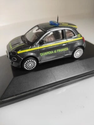GUARDIA DI FINANZA Fiat Nuova 500 E - Electric - NOVITA' - Die Cast Model 1/43 - Immagine 1 di 4