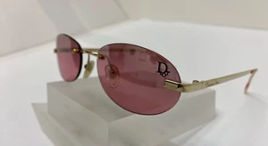 Dior women sunglasses, DIOR CAT 84KNU, gold, rimless, new, Austria - Picture 1 of 14