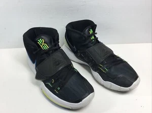 Nike Kyrie 6 Basketball Shoes Mens Sz 8.5 Sneakers Black Hi Top BQ4630-004 - Picture 1 of 9