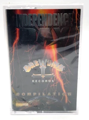 VARIOUS - INDEPENDENCE DAY COMPILATION - HIP HOP CASSETTE - SEALED! 1998 - Image 1 of 3