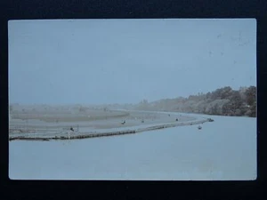 Berkshire Caversham Bridge READING The New Thameside Promenade c1909 RP Postcard - Picture 1 of 2