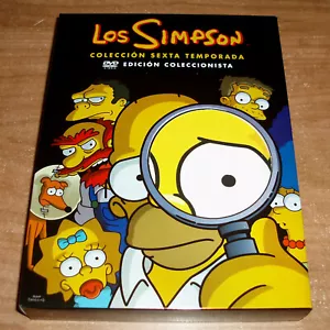 LOS SIMPSON 6ª TEMPORADA COMPLETA 4 DVD 25 EPISODIOS SOLO DESPRECINTADO R2 - Imagen 1 de 6