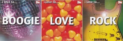 I LOVE TO... BOOGIE LOVE ROCK ( DAILY STAR Newspaper 3 CD Set ) - Bild 1 von 4