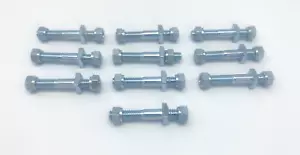 10 Top Post Battery Double Threaded Terminal Bolts 5/16-18" For Add On Accessory - Picture 1 of 2