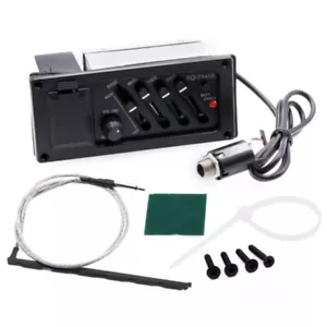 Pastilla piezoeléctrica ecualizador de 4 bandas para preamplificador de guitarra acústica EQ-7545R AU3 - Imagen 1 de 6