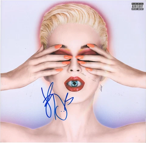 Katy Perry Autographed Witness Album JSA Fanatics Authentic Certified Cover