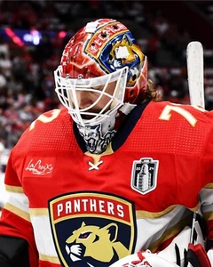 Foto de hockey de Sergei Bobrovsky 2024 Finales de los Florida Panthers 8x10 NHL - Imagen 1 de 1