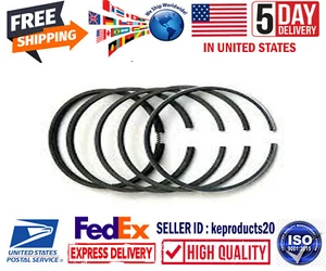4F6554 8F2154 Piston Rings Set Fits for Caterpillar D2 Engine 9H1215 D311 DOZER - Picture 1 of 4