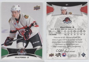 2016-17 Upper Deck AHL Green Ville Pokka #61