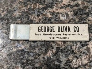 Vintage George Oliva Company Werbung Box Cutter - Bild 1 von 2