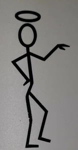 The Saint 3" Car Vespa Lambretta Scooter bike Camper  Van Decal  - Picture 1 of 1