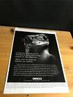 2009 VINTAGE 8X11 PRINT AD FOR GEICO INSURANCE GECKO WEARING GLASSES