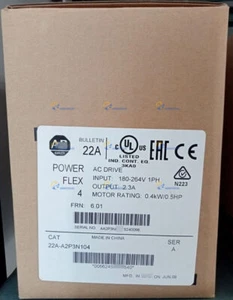 NEU Allen-Bradley 22A-A2P3N104 Powerflex 4 22AA2P3N104 - Bild 1 von 1