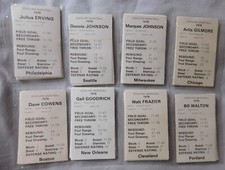  1977-78 Avalon Hill STATIS PRO Basketball Card Team Set Pick one