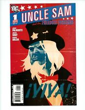 Uncle Sam and the Freedom Fighters #1 2007 VF 2nd Series Justin Gray Comic