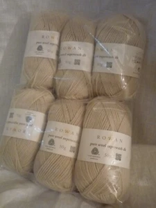 Rowan Pure Wool  Superwash dk  Fb. 101 Chalk 🌺 100% Schurwolle - 300g - Bild 1 von 4
