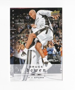 2008-09 Upper Deck First Edition Basketball Singles Pick List Spurs Bobcats