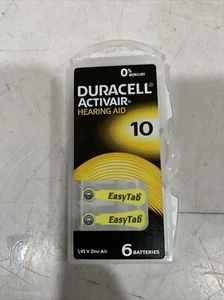 Nuovo Apparecchio Acustico Duracell Activair Confezione da 6 Taglia 10 1,45 V Zinco Aria 07/26 Scadenza - Foto 1 di 2