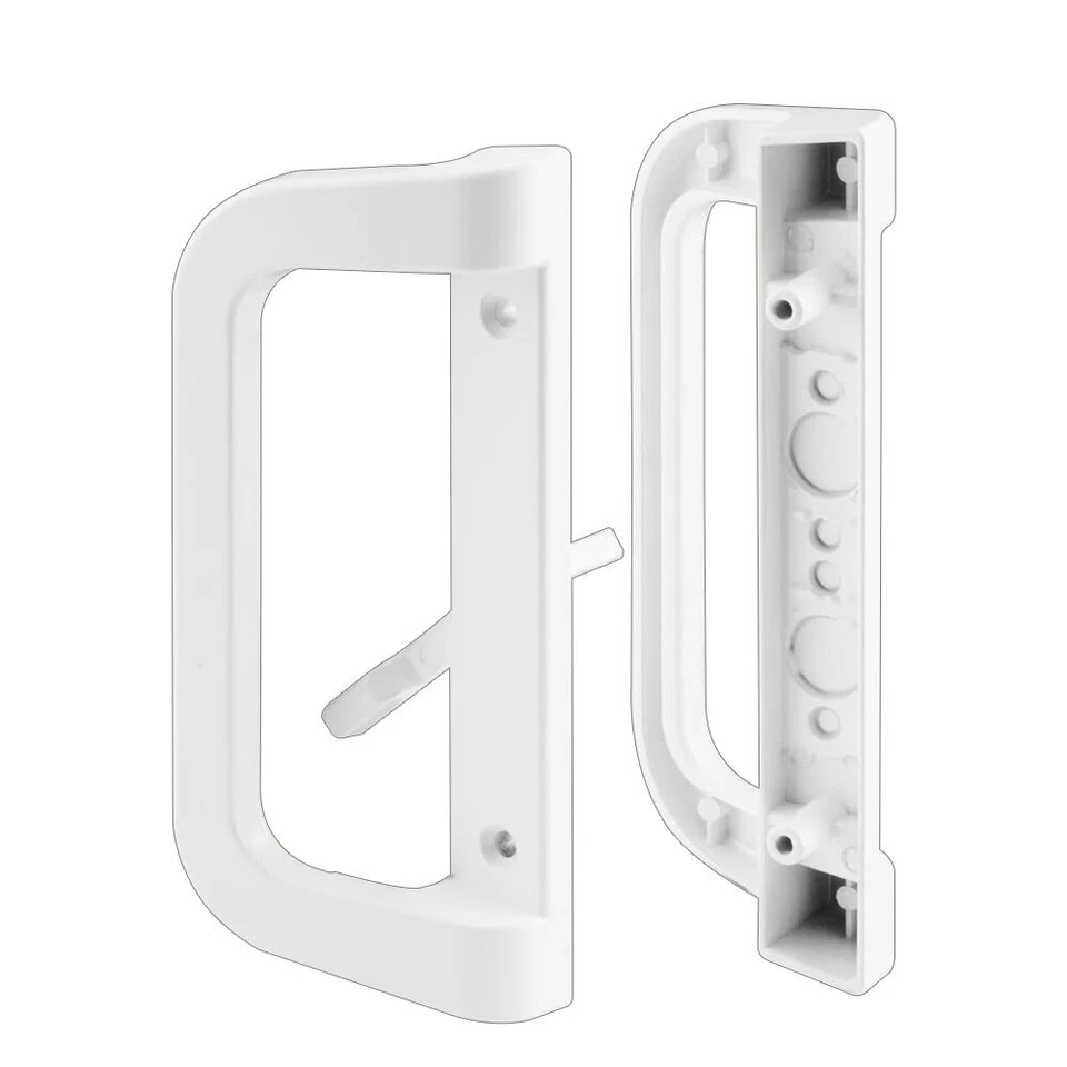 Prime Line Products 5550488 Handle Set Sliding Door White