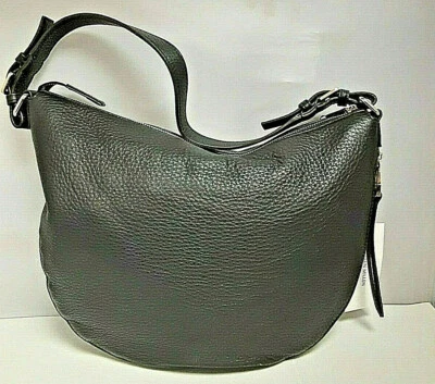 Bolso Hobo Karen Millen Cuero Negro + Organizador de Viaje Maquillaje RUSK Gratis Foto 1 de 4
