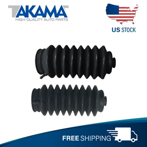 2 pcs ⭐TAKAMA⭐Rack & Pinion Bellow Tie Rod Boot for 92-00 HONDA CIVIC 97-01 CRV - Picture 1 of 5