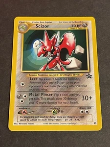 Pokémon TCG Scizor Wizards Black Star Promos 33 Regular Promo - Picture 1 of 4