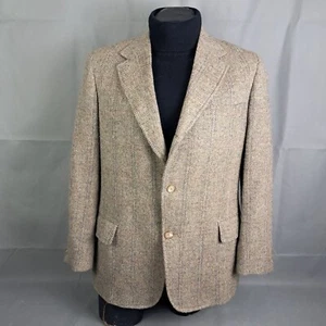Vintage J. Press 40R Mens Sportcoat 3-Roll-2 Tweed Blazer Hand Tailored USA - Picture 1 of 13