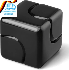 Infinity Cube Fidget Spinner Spielzeug Für Kinder Erwachsene, Metall Spirale Fid - Bild 1 von 12