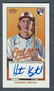 Autógrafo Topps 206 T206 Heston Kjerstad Rookie Auto Orioles RC SP 2024 - Imagen 1 de 2