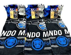 (3) WinCraft Orlando Magic 30" x 60" Spectra Beach Towel Wakanda Forever Black - Picture 1 of 8