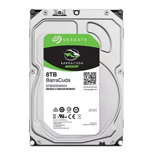 Seagate Barracuda HDD 8TB SATA 6Gb/S 256MB Cache 3.5-Inch (ST8000DM004) - Picture 1 of 2