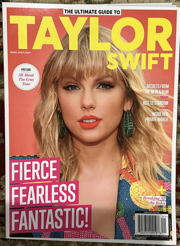 The Ultimate Guide To Taylor Swift Magazine March 2024 Fierce Fearless Life Time - Image 1 of 1