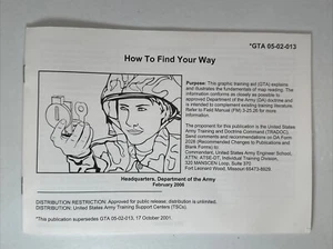 Wie Sie Ihren Weg finden erklärt grundlegende Kompasskarte Lesen grafische Trainingshilfe - Bild 1 von 10