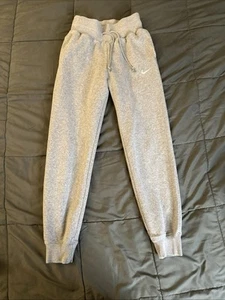 Womens Nike Tech Fleece Joggers XS Gray Running Drawstring Tapered - Picture 1 of 9