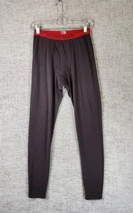 Icebreaker Merino 260 Baselayer Pants Tights Mens M Brown Stretch 100% Wool - Picture 1 of 12