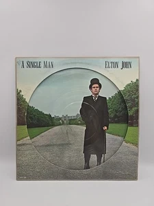 Elton John "A Single Man" Picture Disc LP 1978 MCAP-14951 G-VG - Picture 1 of 22