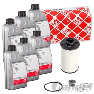 FEBI Kit Cambio Olio Doppia Frizione Compatibile Con SKODA VW 6 Marce DSG DQ250 - Immagine 1 di 4
