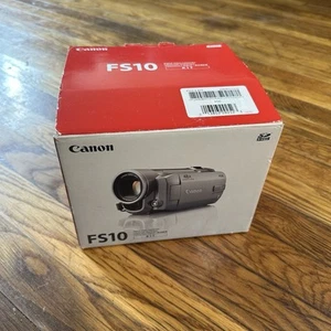 Canon FS10 Digital Video Camera Camcorder 2000X Digital Zoom Flash Read - Picture 1 of 21
