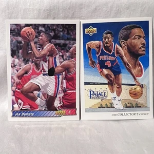 Joe Dumars Karte 92-93 Upper Deck Vintage Detroit Pistons Basketball Card - Bild 1 von 2