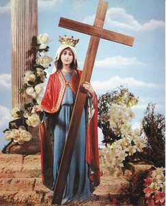 Lotto 24 Poster Sant'Elena 10x8" Stampa Immagine Cattolica Santa Elena - Foto 1 di 2