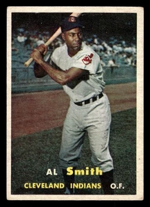 1957 Topps - Al Smith #145 VG LIGHT BEND - Picture 1 of 2