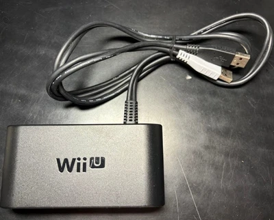 Nintendo Wii U Adattatore Controller GameCube OEM U U U WUP-028 Switch Testato JP - Immagine 1 di 2