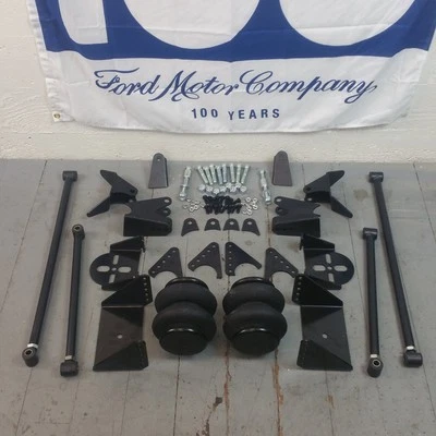 2600 lb.  Bags & Four 4 Link Kit 68 - 71 Ford Mercury Torino GT Boss Muscle - Image 1 of 4